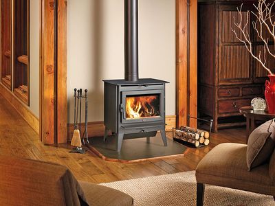 Lopi: Evergreen Next-Gen Hybrid Wood Stove — primary view