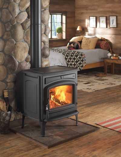 Jotul: F 55 V2 - Matte Black — primary view