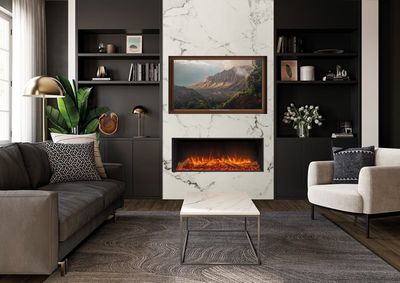Regency: Skope E110 3-Sided Fireplace — primary view
